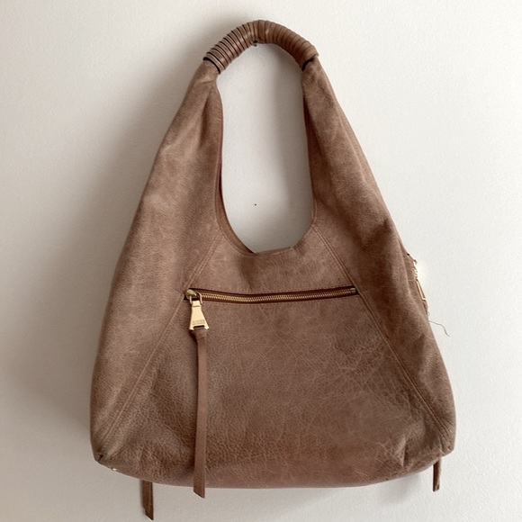 Aimee Kestenberg Distressed Leather Hobo Shoulder Bag - Picture 4 of 11